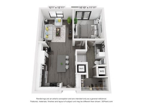 212 W Highland Mall Blvd Studio-2 Beds Apartment for Rent - Photo Gallery 21